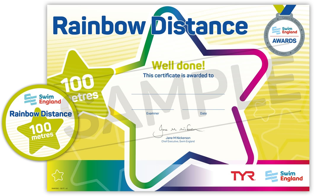 Rainbow Distance Award